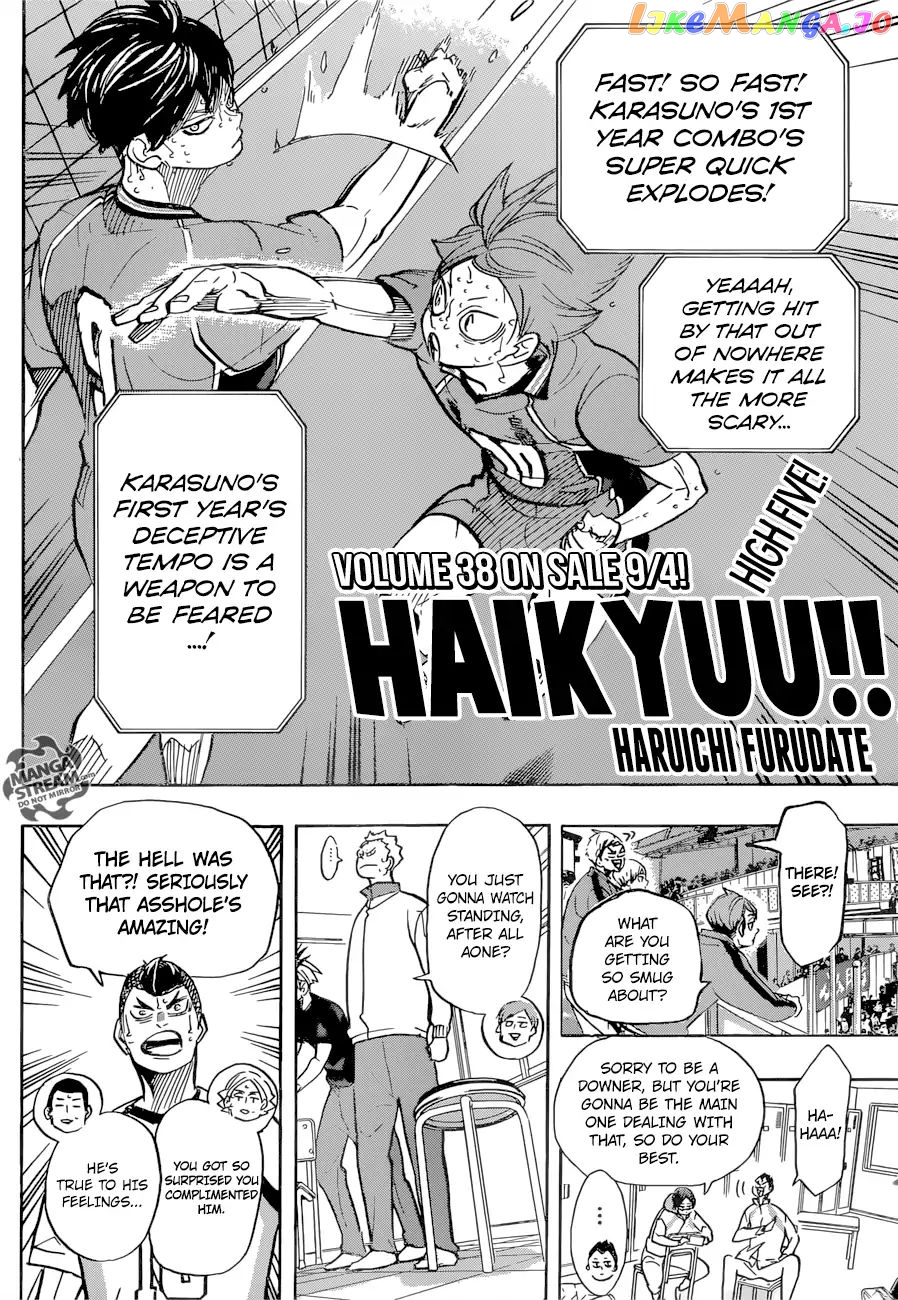 Haikyuu!!, Chapter 362 image 01